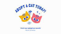 Adopt A Cat Today Facebook Event Cover Image Preview