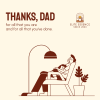 Thanks Dad For Everything Instagram post Image Preview