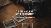 Life is a Journey YouTube cover (channel art) Image Preview