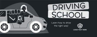 Best Driving School Facebook cover Image Preview