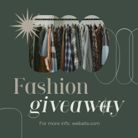 Elegant Fashion Giveaway Instagram post Image Preview