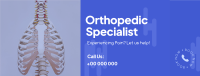 Orthopedic Specialist Facebook Cover Design