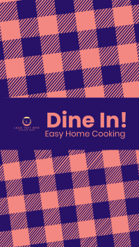 Dine In Facebook story Image Preview