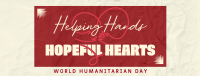 Humanitarian Hopeful Hearts Facebook cover Image Preview