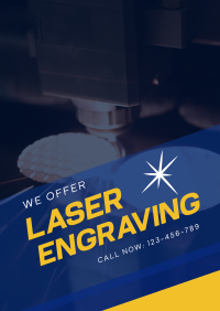 Laser Engraving Service Poster Image Preview