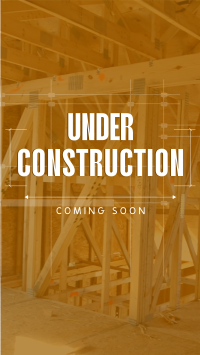 Under Construction Facebook Story Design