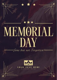 Elegant Memorial Day Poster Image Preview