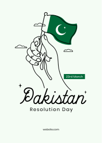 Pakistan Flag Flyer Image Preview