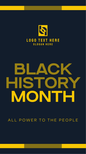 Black History Instagram story Image Preview