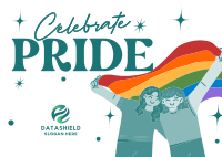 Pride Month Celebration Postcard Image Preview