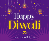 Celebration of Diwali Facebook post Image Preview