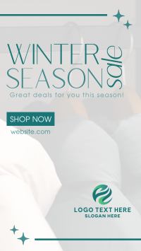 Winter Season Sale Instagram Story Design