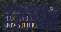 Plant Seed Grow Future Earth Facebook Ad Design