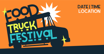 Food Truck Festival Facebook ad Image Preview