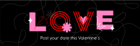 Valentine's Date Twitter Header Design