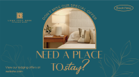 Lodging Offers Facebook Event Cover Design
