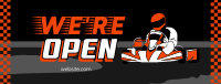 Go Kart Racing Facebook Cover Design