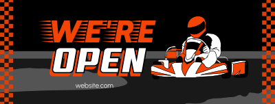Go Kart Racing Facebook cover Image Preview