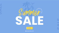 Island Summer Sale Facebook Event Cover Design