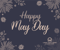 May Day Spring Team Facebook Post Design
