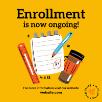 Enrollment Is Now Ongoing Instagram Post Image Preview