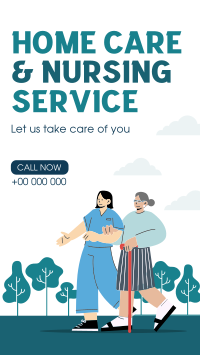 Homecare Service Facebook story Image Preview