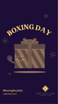 Boxing Day Gift Facebook Story Design