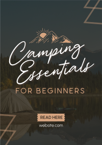 Your Backpack Camping Needs Poster Image Preview