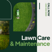 Lawn Care & Maintenance Linkedin Post Design