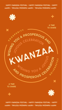 Kwanzaa Festival Instagram Story Design