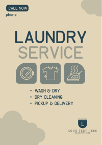 Washing Service Flyer Image Preview