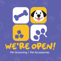 Pet Store Now Open Linkedin Post Image Preview