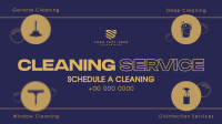 Minimalist Cleaning Services Animation Preview