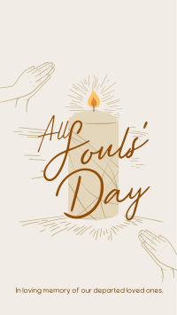 All Souls' Day Instagram Story Design
