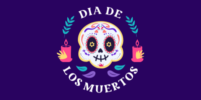 Day of the Dead Badge Twitter Post Image Preview