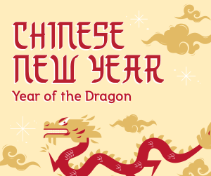 Year of the Dragon  Facebook post Image Preview
