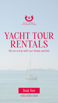 Relaxing Yacht Rentals Video Image Preview
