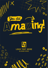You did amazing! Poster Image Preview