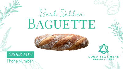 Best Selling Baguette Facebook event cover Image Preview
