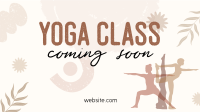 Yoga Class Coming Soon Animation Design