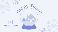 Snow Globe Facebook event cover Image Preview
