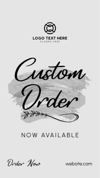 Brush Custom Order YouTube Short Design