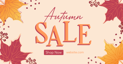 Fall Into Savings Facebook ad Image Preview