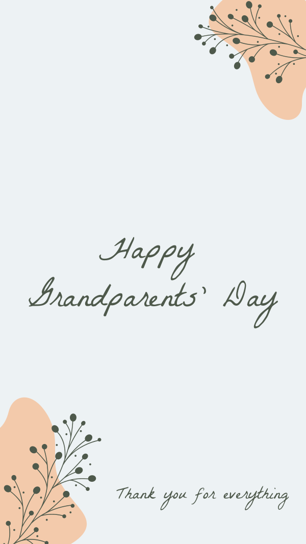 Grandmother Greeting Instagram Story Design Image Preview