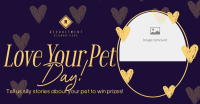 Retro Love Your Pet Day Facebook ad Image Preview