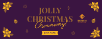 Jolly Christmas Giveaway Facebook cover Image Preview