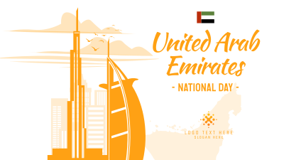 UAE National Day Facebook event cover Image Preview