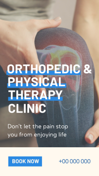 Orthopedic and Physical Therapy Clinic Instagram Reel Image Preview