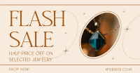 Jewelry Flash Sale Facebook Ad Design