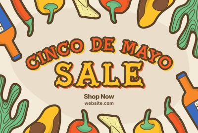 Spicy Cinco Mayo Pinterest board cover Image Preview